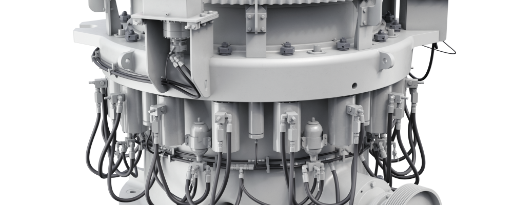 Metso’s Nordberg® MP800 cone crushers. Photo: Metso