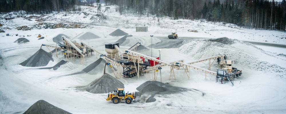 KrossKonsult specializes in crushing, screening, and material handling solutions. Photo: Metso
