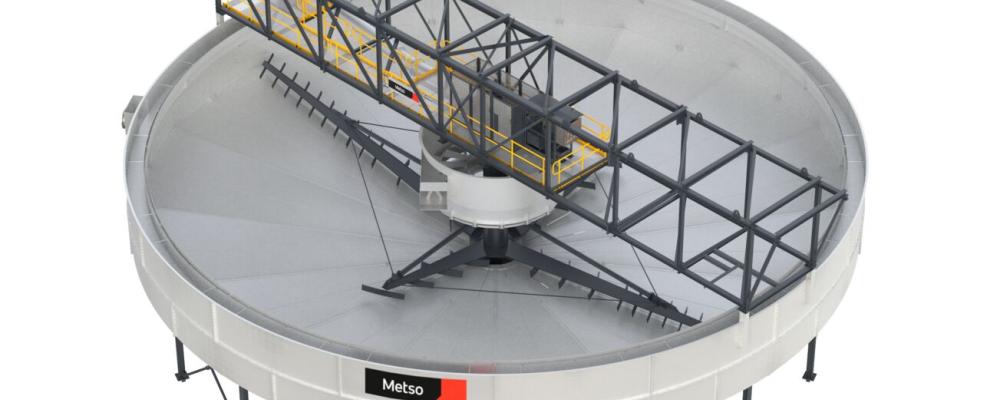 HRT High Rate Thickener. Photo: Metso