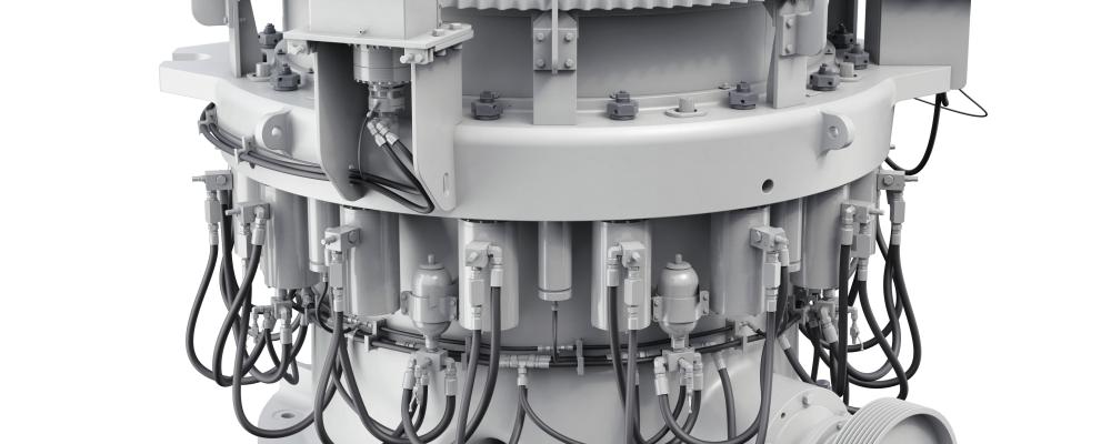 A Metso cone crusher. Photo: Metso