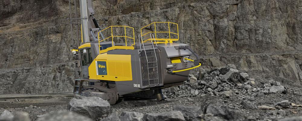 Epiroc drill rig. Photo: Epiroc
