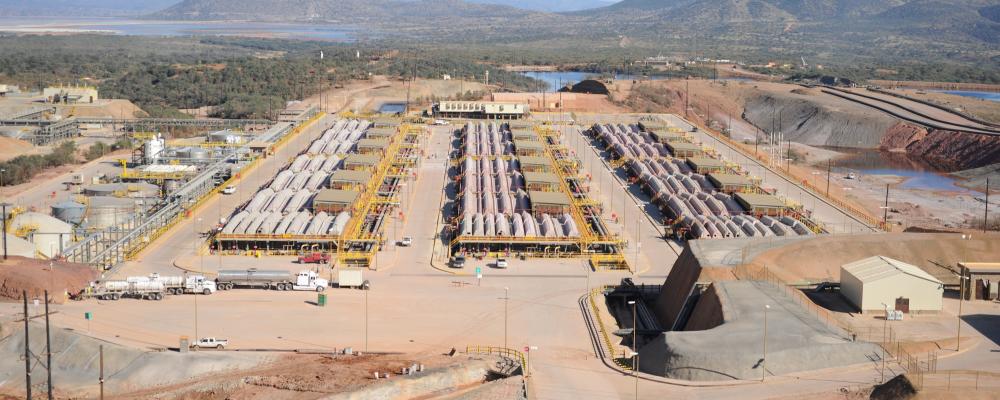 Metso’s delivery consists of VSF® solvent extraction and electrowinning plants, including Dual Media Filters, a robotic cathode stripping machine, and acid mist capture system to minimize environmental impact. Photo: Photographer