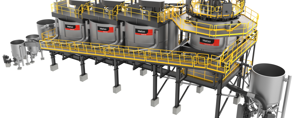Metso Concorde Cell and TankCell. Photo: Metso
