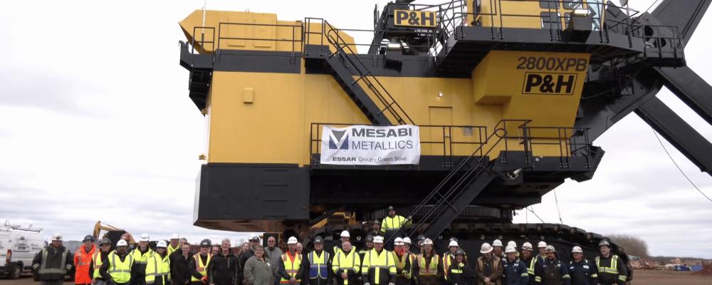 Mesabi Metallics plans to invest $15 billion in a new steelmaking complex in Iowa. Iron ore will be supplied from the company’s mine and pellet plant in Minnesota, creating an integrated US production chain from iron ore to finished steel. Photo: Mesabi Metallics.