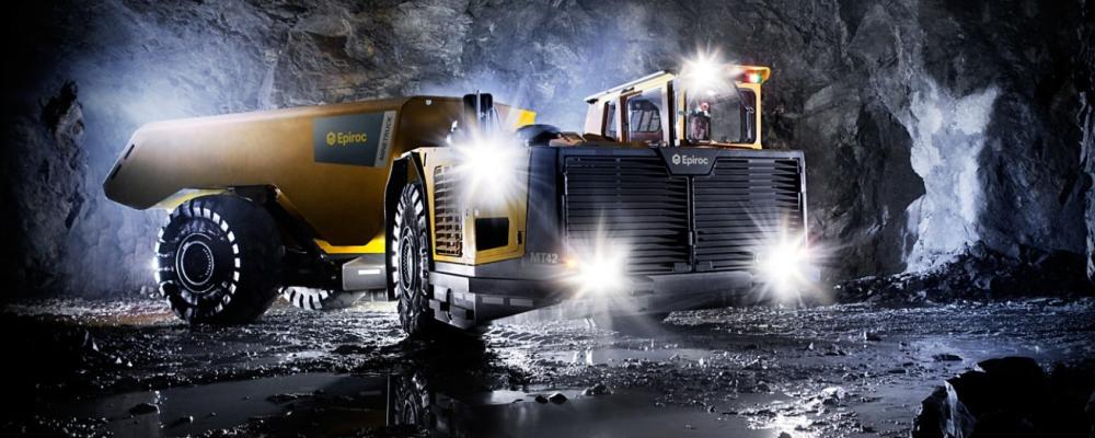 Epiroc’s Minetruck MT42 S. Photo: Epiroc