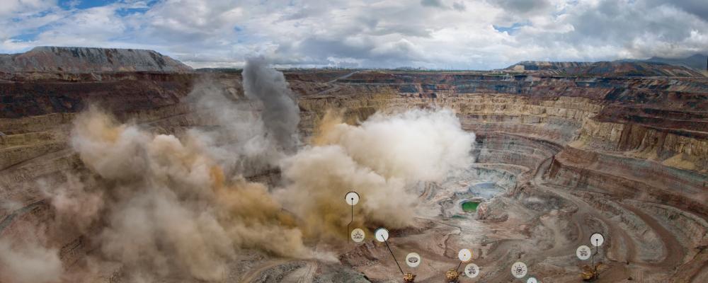 Building on their landmark agreement to create the region’s first digital mine at Mansourah-Massarah, the two organisations will sign a memorandum of understanding focused on shaping the next generation of mining professionals. Photo: Hexagon