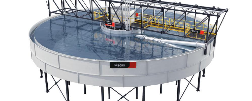 High rate thickener. Photo: Metso