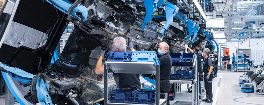 The German Mercedes-Benz car factory in Stuttgart. Photo: Mercedes-Benz Group