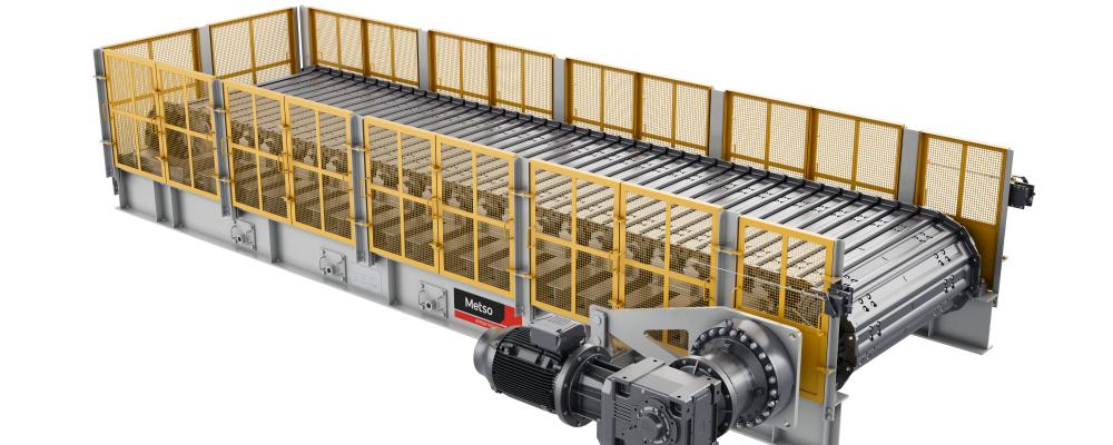 Metso Apron feeder. Photo: Metso