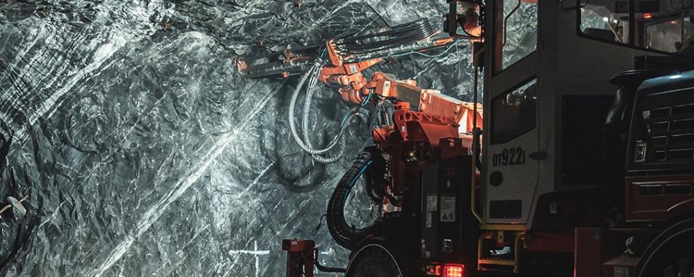 Drilling at the Orivesi mine. The case is unusual due to the long-term dumping of waste in a mining environment. It remains unclear how statutes of limitation apply, making the case potentially precedent-setting. Photo: Dragon Mining