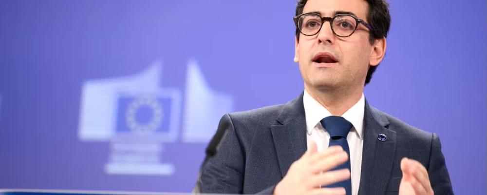 Stéphane Séjourné, executive vice-president of the European Commission, presented the Industrial Acceleration Act in Brussels. Photo: European Commission