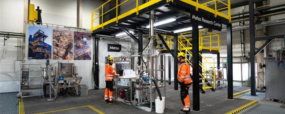 The Concorde Cell lab. Photo: Metso