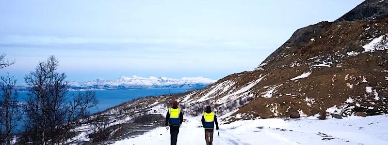 Kingrose explorers in Norway. Photo: Kingrose Exploration