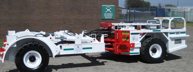Epiroc’s UV42 utility vehicle is part of the order by Sibanye-Stillwater. Photo: Epiroc