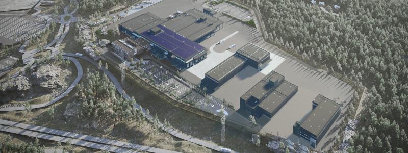 In the future, Metso will design, test and manufacture technologies, equipment and components in Lahdesjärvi for the production of aggregates and sand. Image: Metso