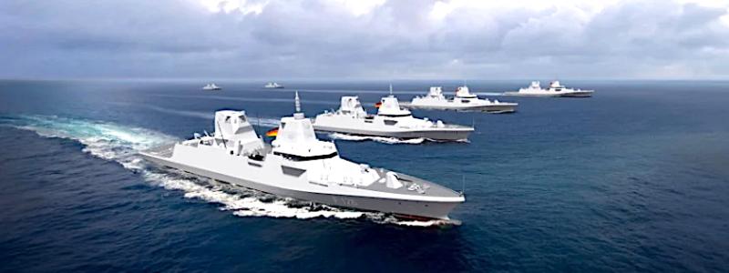 Thyssenkrupp Steel Europe is undergoing extensive restructuring to improve profitability, while the group's naval operations benefit from major new shipbuilding contracts. Illustration: Marine Forum.