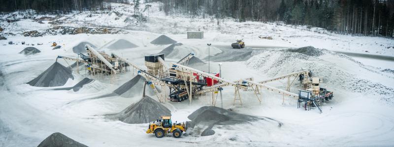 KrossKonsult specializes in crushing, screening, and material handling solutions. Photo: Metso