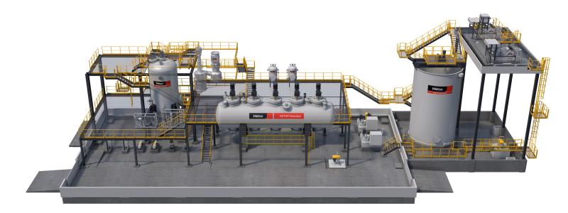 The Metso Cu POX plant. Photo: Metso