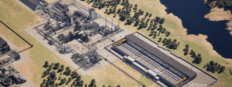 The new copper smelting line is based on the licensed, well-proven Metso’s Outotec® Flash Smelting, PS Converting and Lurec® technologies. Photo: Photografer