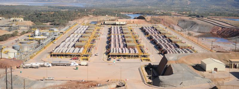 Metso’s delivery consists of VSF® solvent extraction and electrowinning plants, including Dual Media Filters, a robotic cathode stripping machine, and acid mist capture system to minimize environmental impact. Photo: Photographer