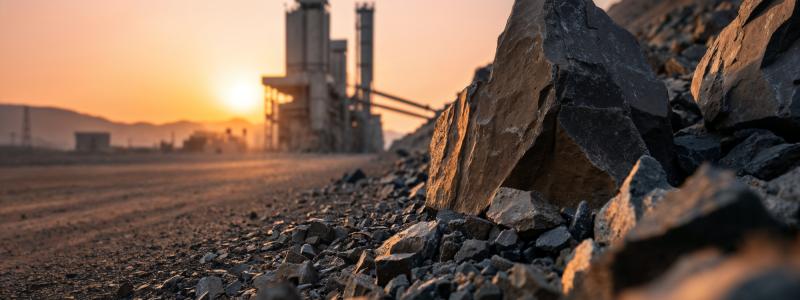 Betolar’s solution will replace conventional cement in rockfill solutions in a cost-efficient and CO₂-reducing way. Photo: Betolar