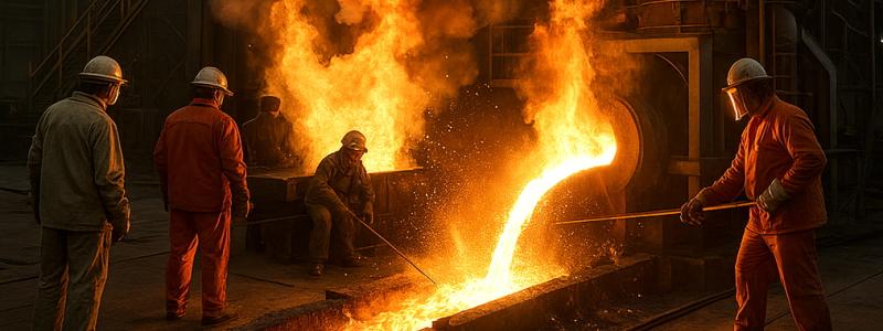 Rio Tinto sees the new technology as a way to maintain relevance in a steel industry moving away from coal-based blast furnaces. Illustration: AI-generated image. Copyright: Conventus