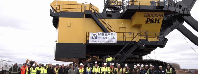 Mesabi Metallics plans to invest $15 billion in a new steelmaking complex in Iowa. Iron ore will be supplied from the company’s mine and pellet plant in Minnesota, creating an integrated US production chain from iron ore to finished steel. Photo: Mesabi Metallics.