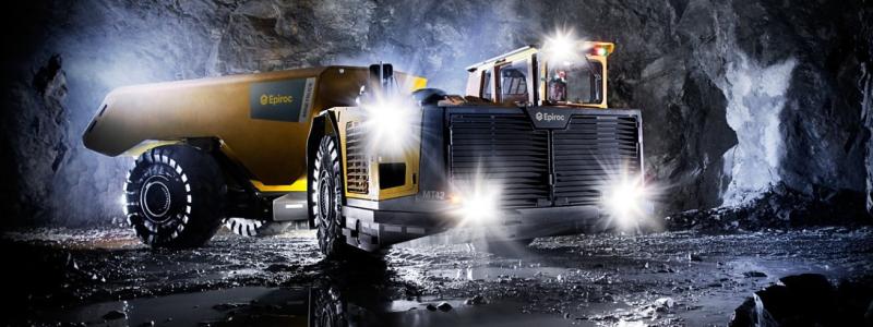 Epiroc’s Minetruck MT42 S. Photo: Epiroc