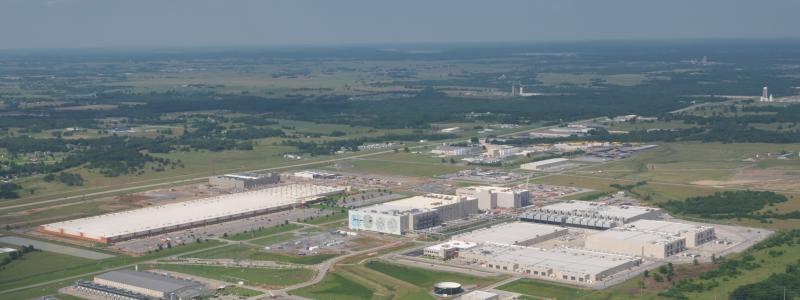 The Google data centre outside Pryor, Oklahoma. Photo: Wikimedia Commons, licence. Credit: Xpda.