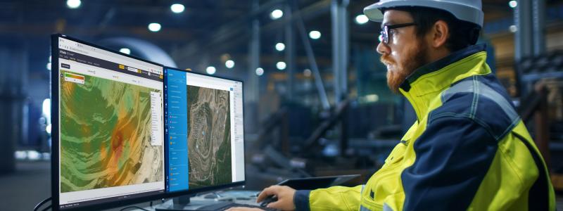 Integrated approach means less hassle and more support for complete slope stability monitoring solutions. Copyright photo: Gorodenkoff Productions OU
