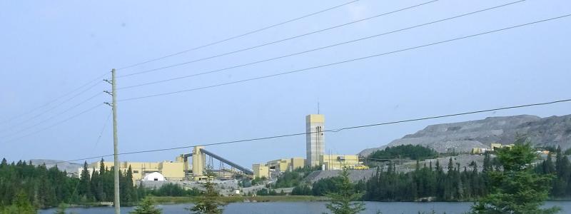 Barrick Hemlo gold mine in Ontario, Canada. Photo: P199/Wikimedia Commons