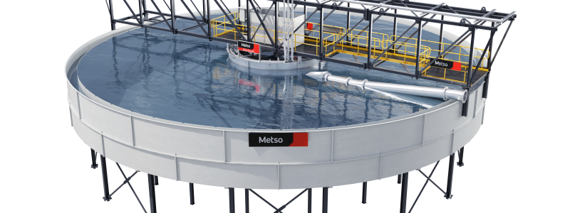 High rate thickener. Photo: Metso