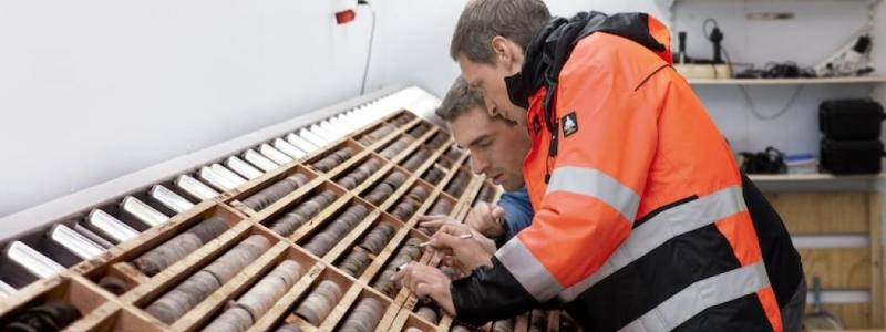 Examination of critical mineral deposits. Photo: AA Sakatti Mining Oy