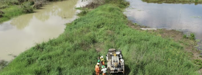 Lucapa Diamond is advancing its project. Photo by Lucapa Diamond