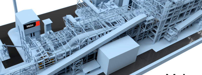 Metso’s iron ore pelletizing process produces uniform pellets. Image courtesy: Metso