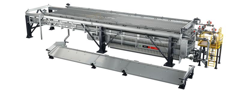 Metso Larox FFP3512 filter press. Photo: Metso