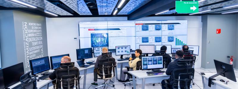 Data-driven Condition Monitoring enables early detection of equipment related issues and failures through continuous remote monitoring.  Photo: Metso