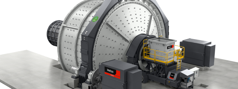 Metso offers a wide range of horizontal grinding mills. Photo: Metso
