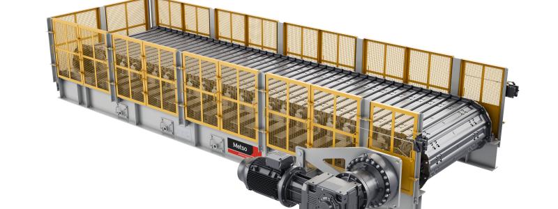 Metso Apron feeder. Photo: Metso