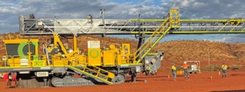 A Pit Viper 271 E rotary blasthole drill rig. Photo: Epiroc