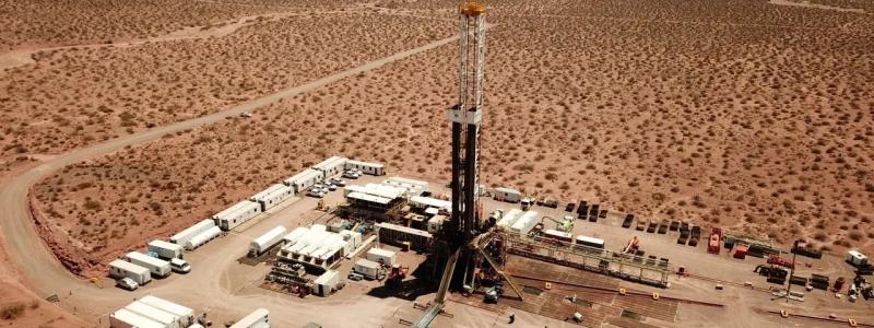 Equinor’s Bandurria Sur production facility in Vaca Muerta. Photo: YPF.