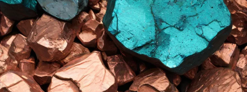 Copper ore. Image: AI-generated image. Not a photograph.
Copyright © Conventus – AI-generated content. None of the material may be reproduced or used in other contexts without written permission.
