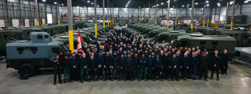Roshel production facility in Brampton, Ontario. Photo: CNW Group/Roshel