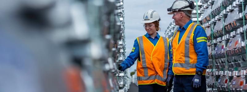 Boyne Smelters employees. Photo: Rio Tinto