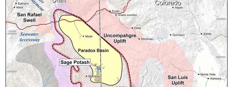 Map: Sage Potash