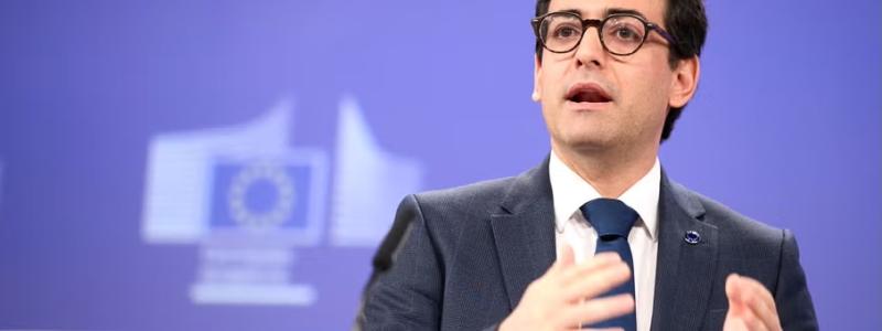 Stéphane Séjourné, executive vice-president of the European Commission, presented the Industrial Acceleration Act in Brussels. Photo: European Commission