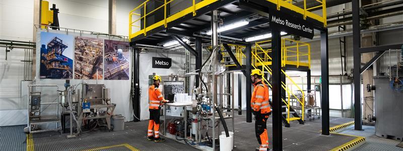 The Concorde Cell lab. Photo: Metso