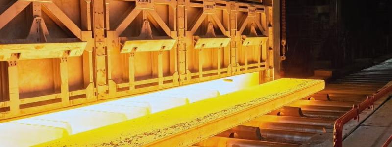 Furnace at Thyssenkrupp’s plant in Duisburg, where conventional and future low-emission steel routes are under discussion. Photo: Thyssenkrupp.