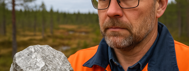 Ilmenite, a titanium-rich ore found in western Finland, could become a key resource for the EU and NATO. Illustration: AI-genererad bild. Ej ett fotografi.
Upphovsrätt © Conventus