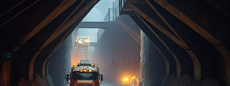 With long shifts, fatigue can become a hazard in underground mining. AI generated image.